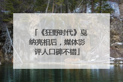 《狂野时代》戛纳亮相后，媒体影评人口碑不错