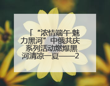 “浓情端午·魅力黑河”中俄共庆 系列活动燃爆黑河清凉一夏——2025年黑河夏季群众文化活动启幕 多元文化赋能边境文旅新高地
