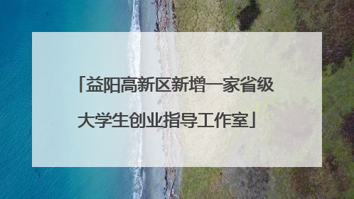益阳高新区新增一家省级大学生创业指导工作室