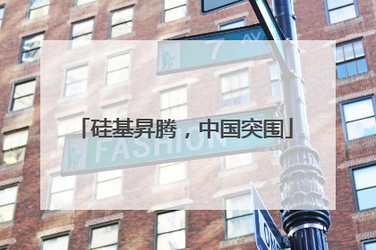 硅基昇腾，中国突围