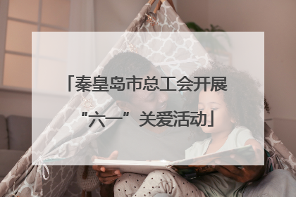 秦皇岛市总工会开展“六一”关爱活动