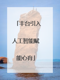 丰台引入人工智能赋能心育