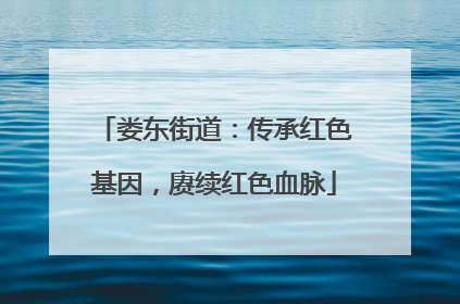 娄东街道：传承红色基因，赓续红色血脉