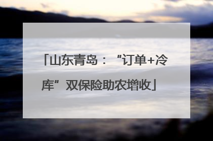 山东青岛：“订单+冷库”双保险助农增收