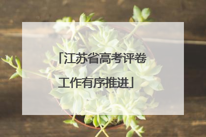 江苏省高考评卷工作有序推进
