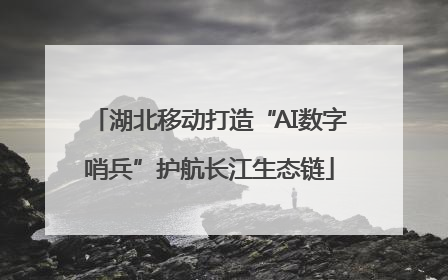 湖北移动打造“AI数字哨兵”护航长江生态链
