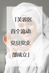 芙蓉区首个流动党员党支部成立