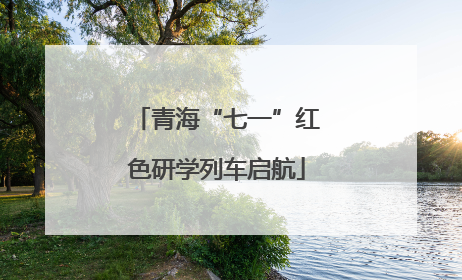 青海“七一”红色研学列车启航