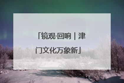 镜观·回响｜津门文化万象新