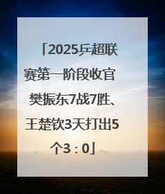 2025乒超联赛第一阶段收官 樊振东7战7胜、王楚钦3天打出5个3∶0