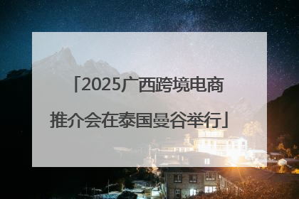 2025广西跨境电商推介会在泰国曼谷举行